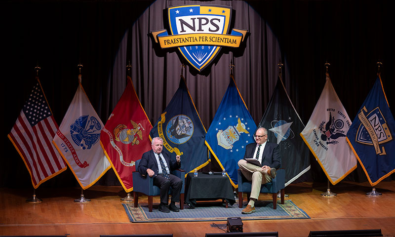 Former U.S. Ambassador to Russia Discusses Leadership and Global Security Challenges in NPS Lecture