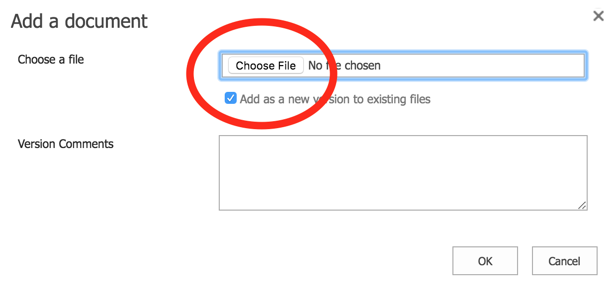 Choose file