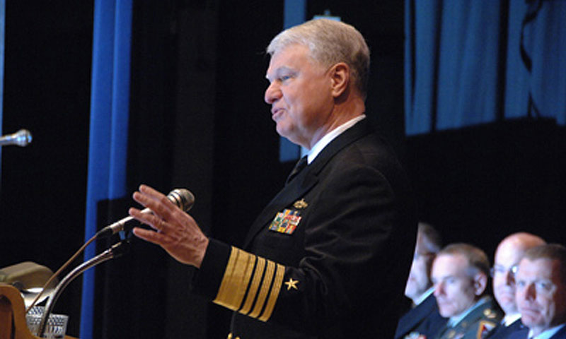 CNO Roughead Keynotes Winter Graduation Ceremonies