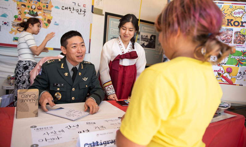 International Day Celebrates the Diversity on NPS’ Campus