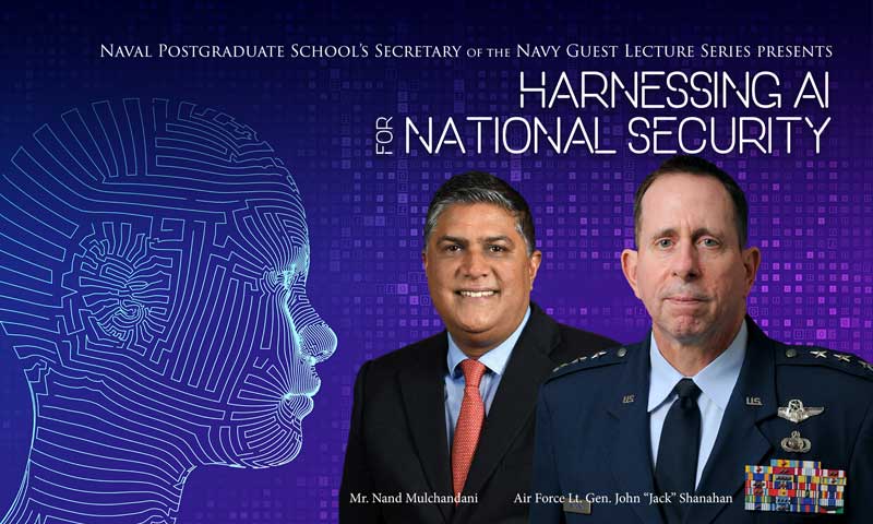 Artificial Intelligence Leaders Discuss AI for National Security in NPS’ Latest Guest Lecture